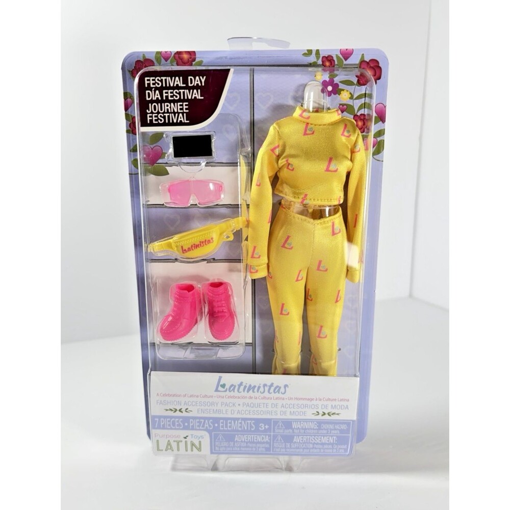 New Latinistas Fashion Accessory Doll Clothes Set